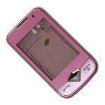 Корпус для Samsung S5600 <розовый> с клавиатурой