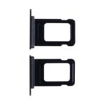 Лоток sim-карты для Apple iPhone 16e (1 Sim) <черный>