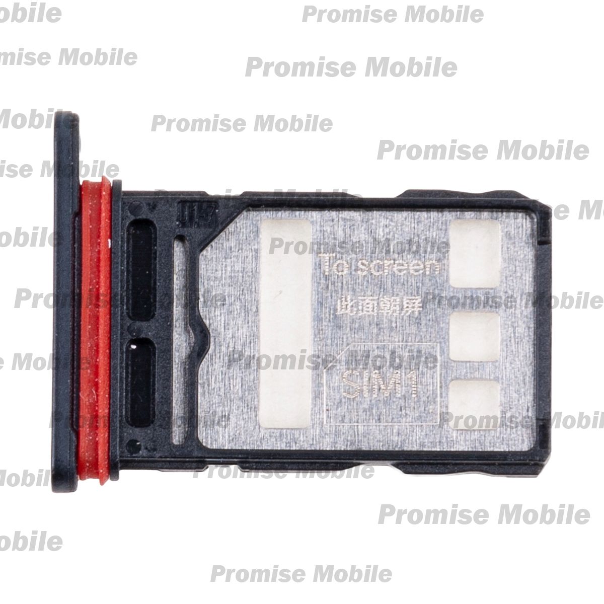 Лоток sim-карты для Honor 70 (FNE-NX9) <черный> ― Розничный PromiseMobile