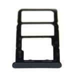 Лоток sim-карты для Samsung SM-A127F (Galaxy A12 Nacho) и карты памяти <черный>