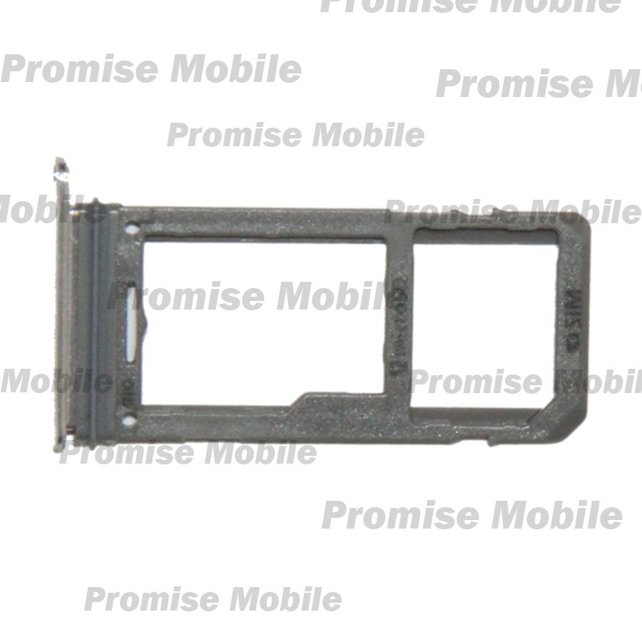 Лоток sim-карты для Samsung SM-G950F (Galaxy S8) и карты памяти <серебристый> ― Розничный PromiseMobile