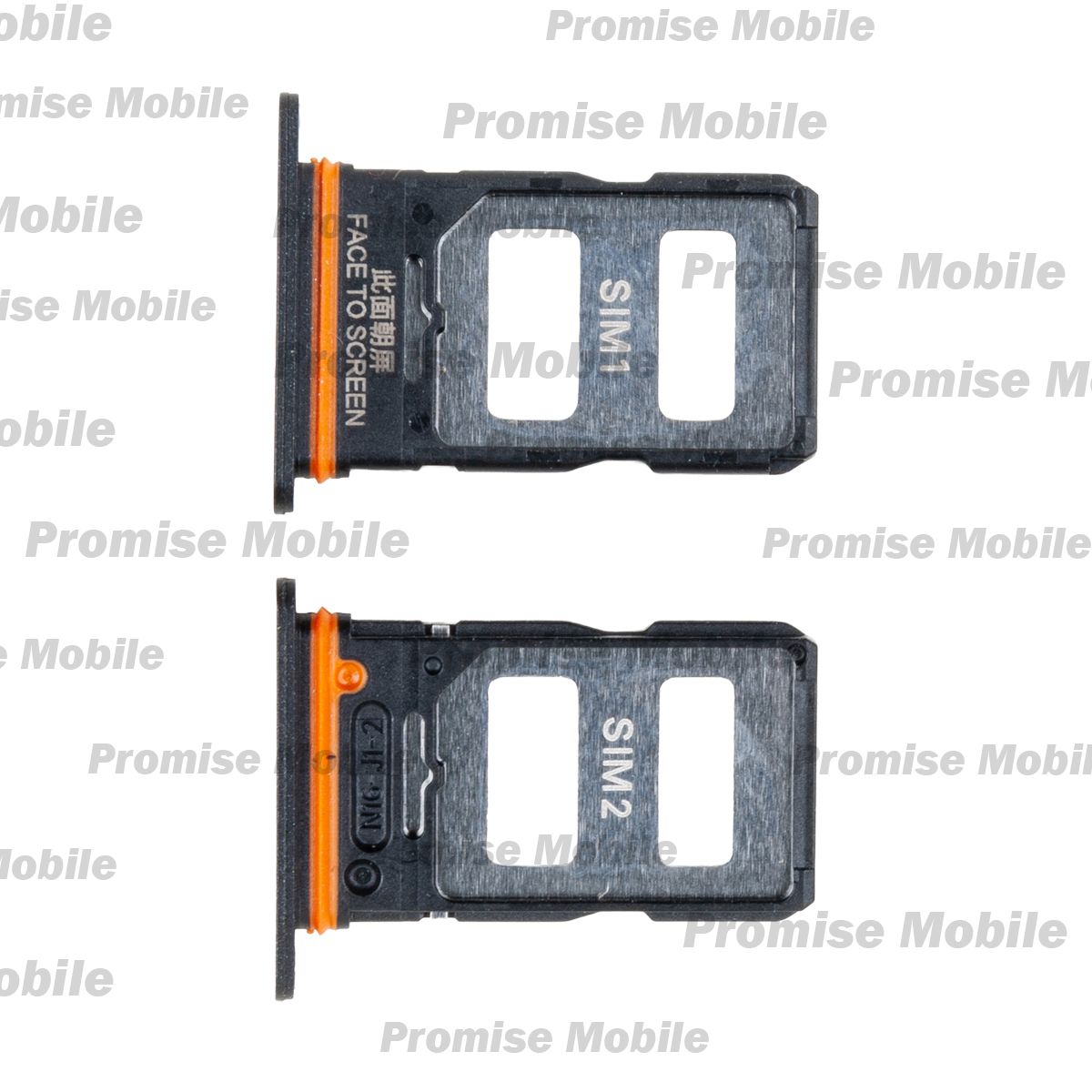 Лоток sim-карты для Xiaomi 23122PCD1G <черный> ― Розничный PromiseMobile