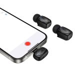 Микрофон петличный Hoco L19 для iPhone (USB-C) <черный>