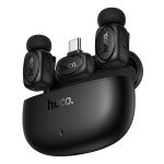 Микрофон петличный Hoco L19 для iPhone (USB-C) <черный>