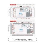 Набор магнитных ковриков MaAnt (двусторонние, с раскладкой для iPhone, (X-15PM) 12 шт.)