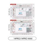 Набор магнитных ковриков MaAnt (двусторонние, с раскладкой для iPhone, (X-15PM) 12 шт.)