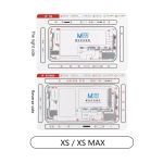 Набор магнитных ковриков MaAnt (двусторонние, с раскладкой для iPhone, (X-15PM) 12 шт.)