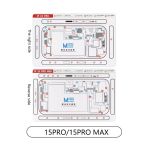 Набор магнитных ковриков MaAnt (двусторонние, с раскладкой для iPhone, (X-15PM) 12 шт.)