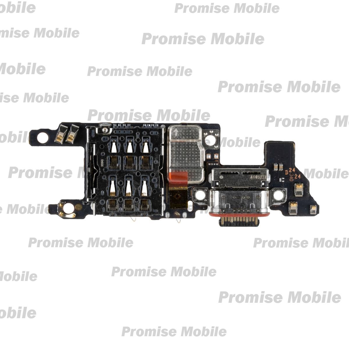 Плата нижняя для Honor Magic 7 (5109BRPD) на системный разъем, разъем Sim-карты и микрофон (оригинал) ― Розничный PromiseMobile