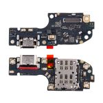 Плата нижняя для Huawei CTR-L81 на системный разъем, разъем Sim-карты и микрофон (оригинал)