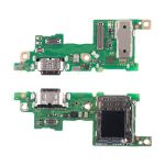 Плата нижняя для Infinix Note 50 Pro (X6855) на системный разъем, разъем Sim-карты и микрофон (оригинал)