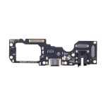 Плата нижняя для Oppo A78 на системный разъем, разъем гарнитуры и микрофон