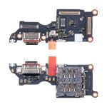 Плата нижняя для Oppo Reno 13 F на системный разъем, разъем Sim-карты и микрофон (оригинал)