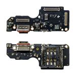 Плата нижняя для Realme C85 Pro на системный разъем, разъем Sim-карты и микрофон (оригинал)
