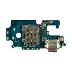 Плата нижняя для Samsung SM-S731B (Galaxy S25 FE) на системный разъем, разъем Sim-карты и микрофон (оригинал)