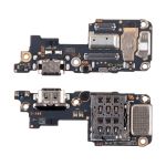 Плата нижняя для Vivo iQOO Neo 10 на системный разъем, разъем Sim-карты и микрофон (оригинал)