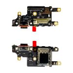 Плата нижняя для Xiaomi 2412DPC0AG на системный разъем, разъем Sim-карты и микрофон (оригинал)
