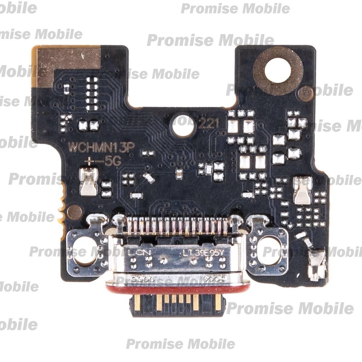 Плата нижняя для Xiaomi Redmi Note 13 Pro+ на системный разъем и микрофон ― Розничный PromiseMobile