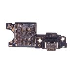 Плата нижняя для Xiaomi Redmi Note 15 на системный разъем, разъем Sim-карты и микрофон (оригинал)