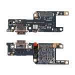 Плата нижняя для Xiaomi Redmi Note 15 Pro 5G на системный разъем, разъем Sim-карты и микрофон (оригинал)
