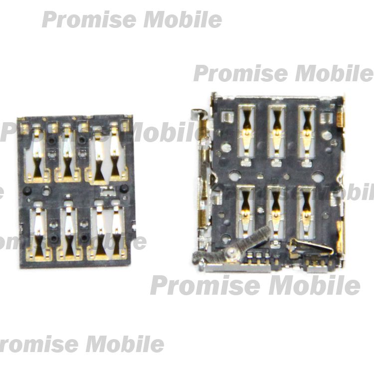 Разъем Sim-карты для Huawei ANA-NX9 в сборе с разъемом карты памяти ― Розничный PromiseMobile