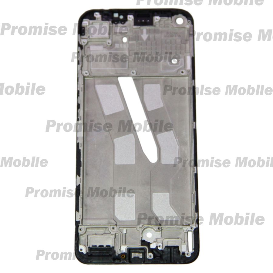 Рамка дисплея для Realme RMX3630 <черный> ― Розничный PromiseMobile