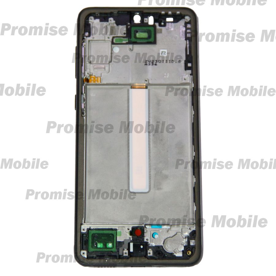 Рамка дисплея для Samsung SM-A336B (Galaxy A33 5G) <черный> ― Розничный PromiseMobile