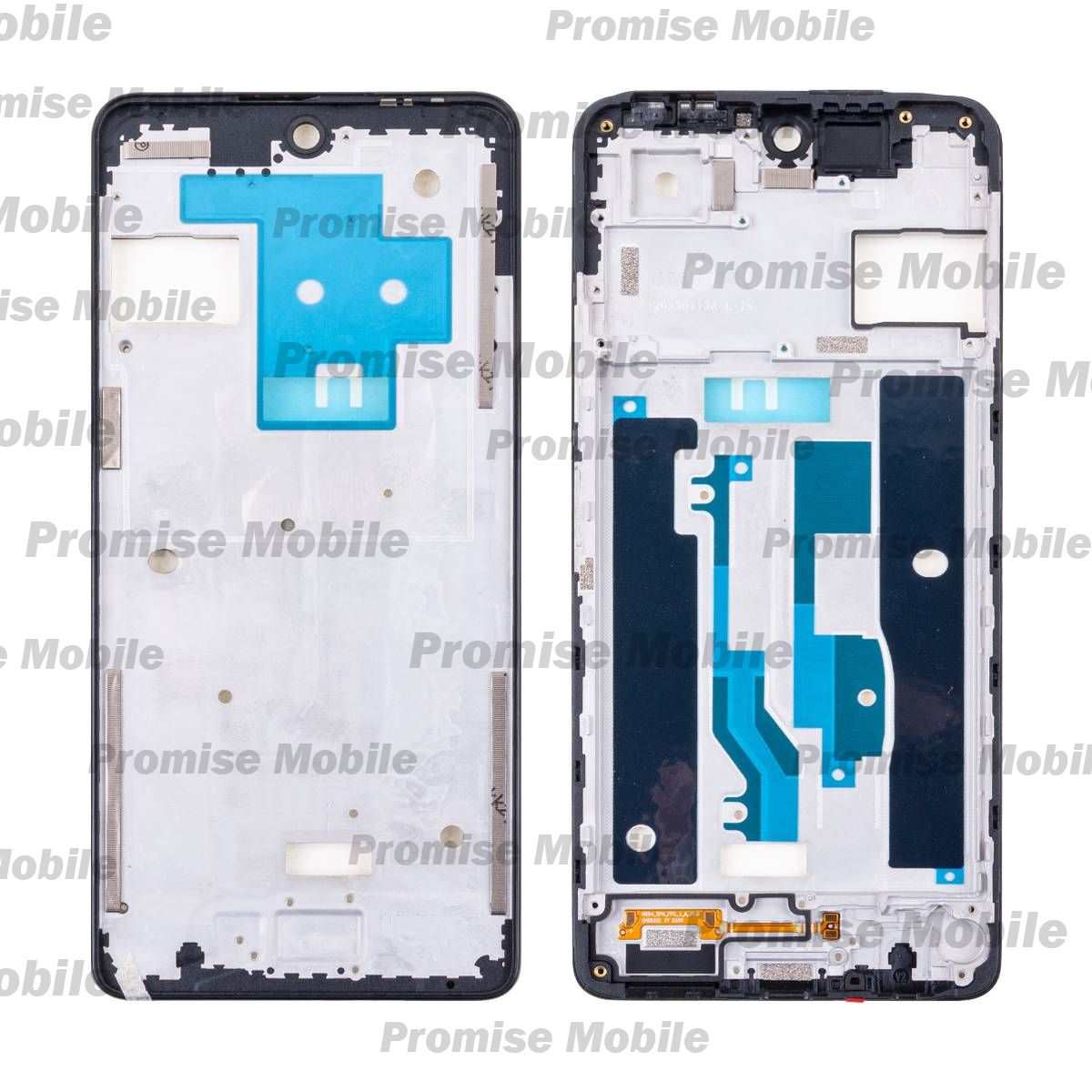 Рамка дисплея для Tecno Pova 5 (LH7n) <черный> ― Розничный PromiseMobile