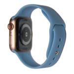 Ремешки для Apple Watch Series 1 (38 mm) Sport Band силиконовый (размер S) <небесно-синий>