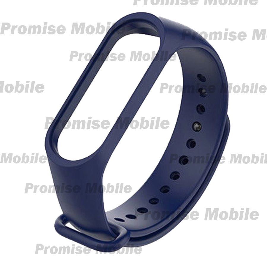 Ремешок для Xiaomi Mi Band 3 силиконовый <синий> ― Розничный PromiseMobile