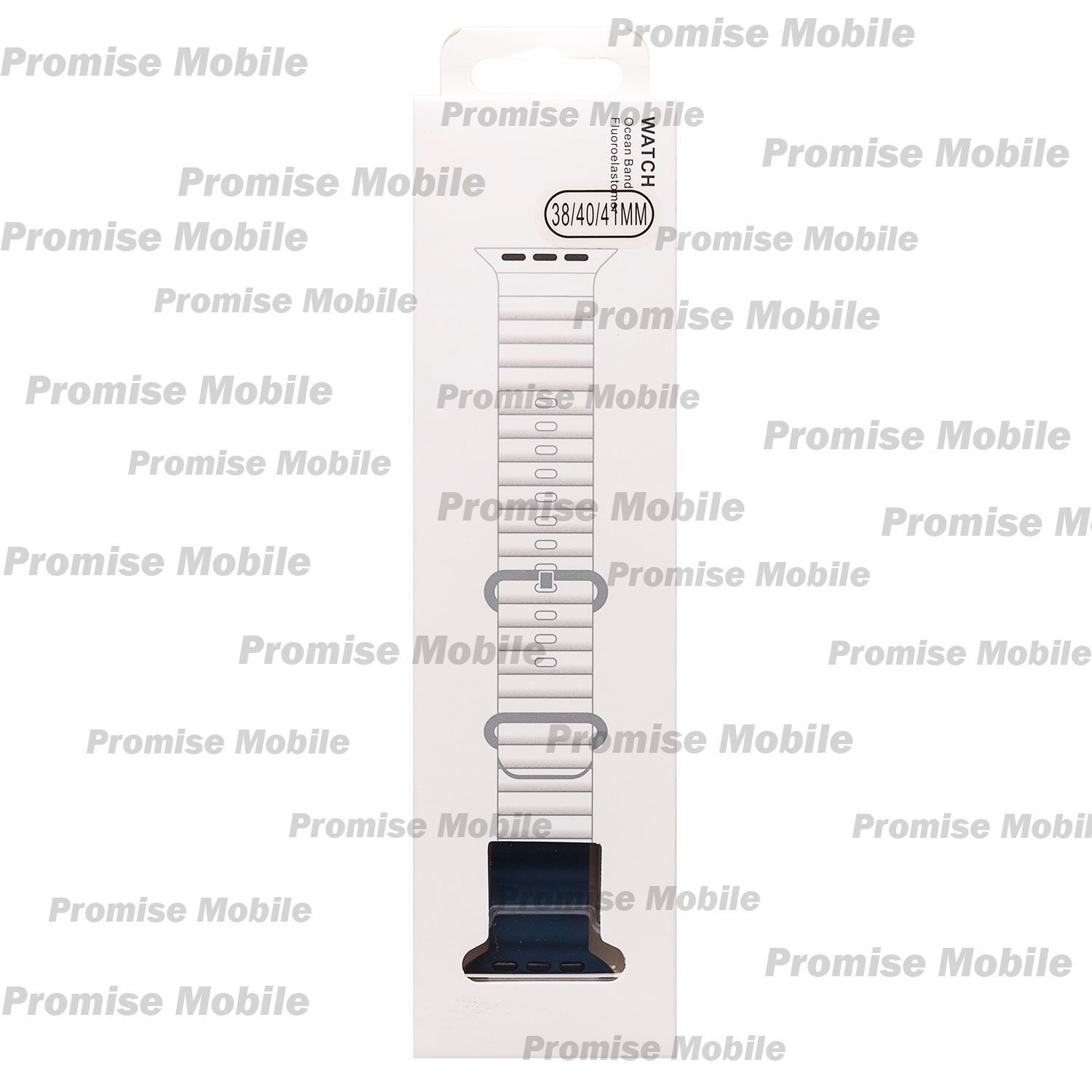 Ремешки для Apple Watch Series 1 (38 mm) Ocean Band силиконовый <темно-синий> ― Розничный PromiseMobile