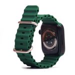 Ремешки для Apple Watch Series 5 (44 mm) Ocean Band силиконовый <зеленый>