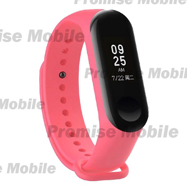 Ремешок для Xiaomi Mi Band 3 силиконовый <пурпурный> ― Розничный PromiseMobile