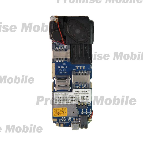 Купить Системная плата Vertex M107 (оригинал) в интернет магазине im.promisemobile.ru, по лучшей цене!