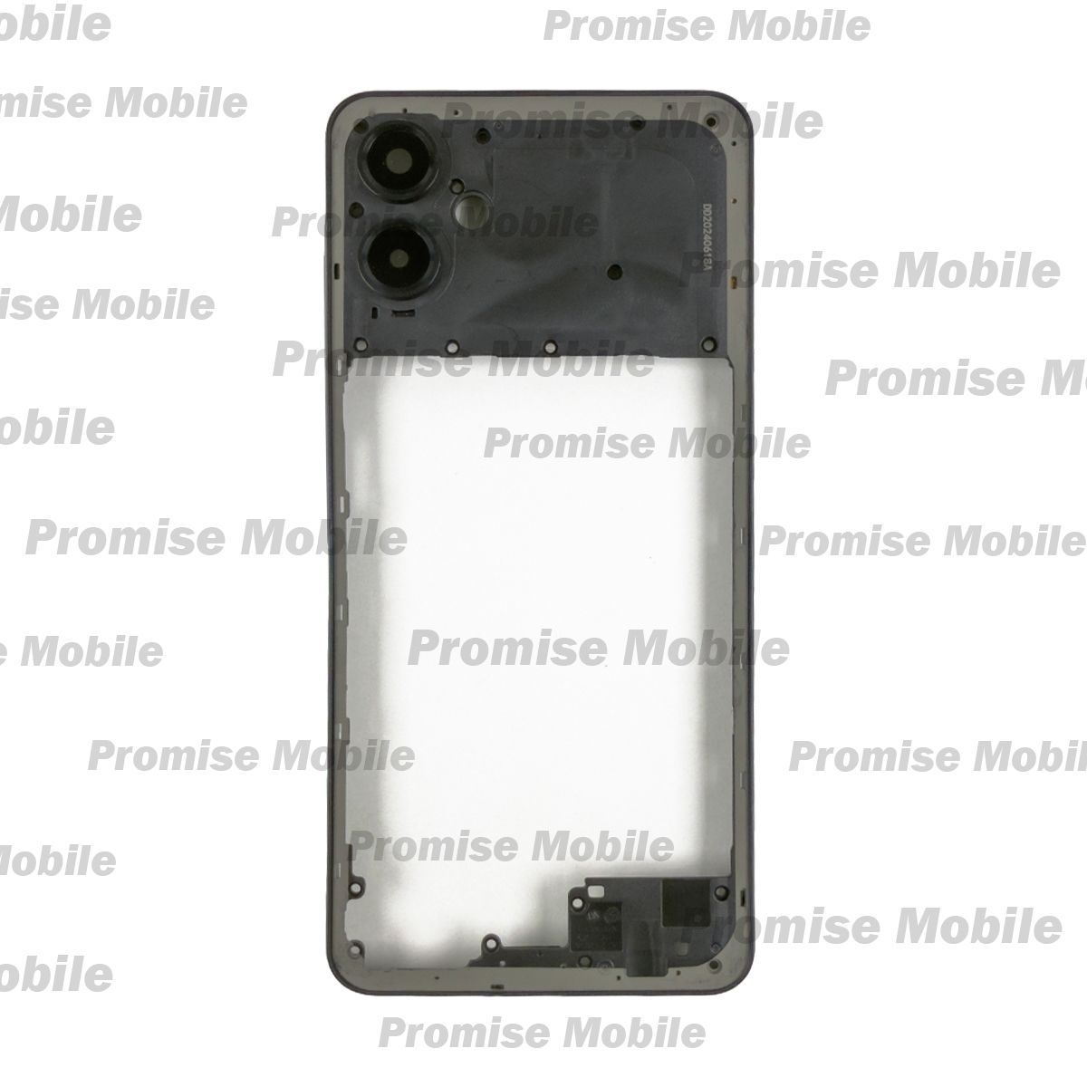 Средняя часть корпуса для Samsung SM-A065F (Galaxy A06) <черный> ― Розничный PromiseMobile