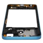 Средняя часть корпуса для Tecno Spark 10 (KI5q) <синий>