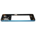 Средняя часть корпуса для Tecno Spark 10 (KI5q) <синий>