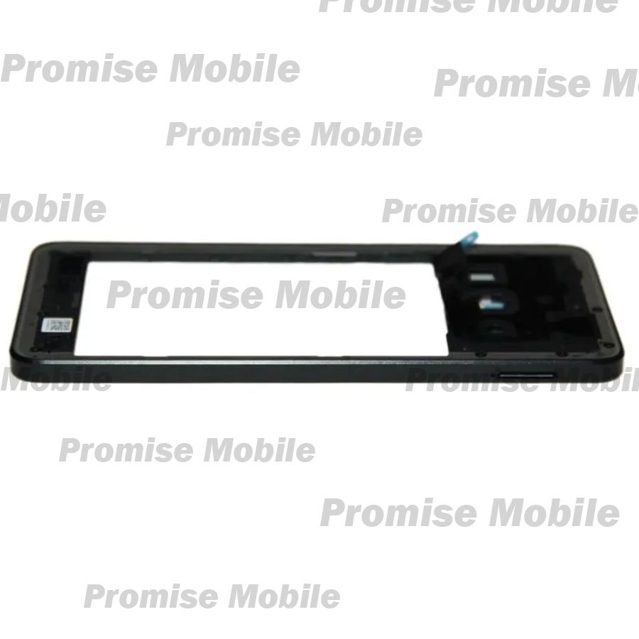 Средняя часть корпуса для Xiaomi Redmi A3 <черный> ― Розничный PromiseMobile