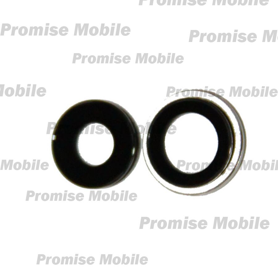 Стекло камеры для Apple iPhone 11 в рамке <белый> ― Розничный PromiseMobile
