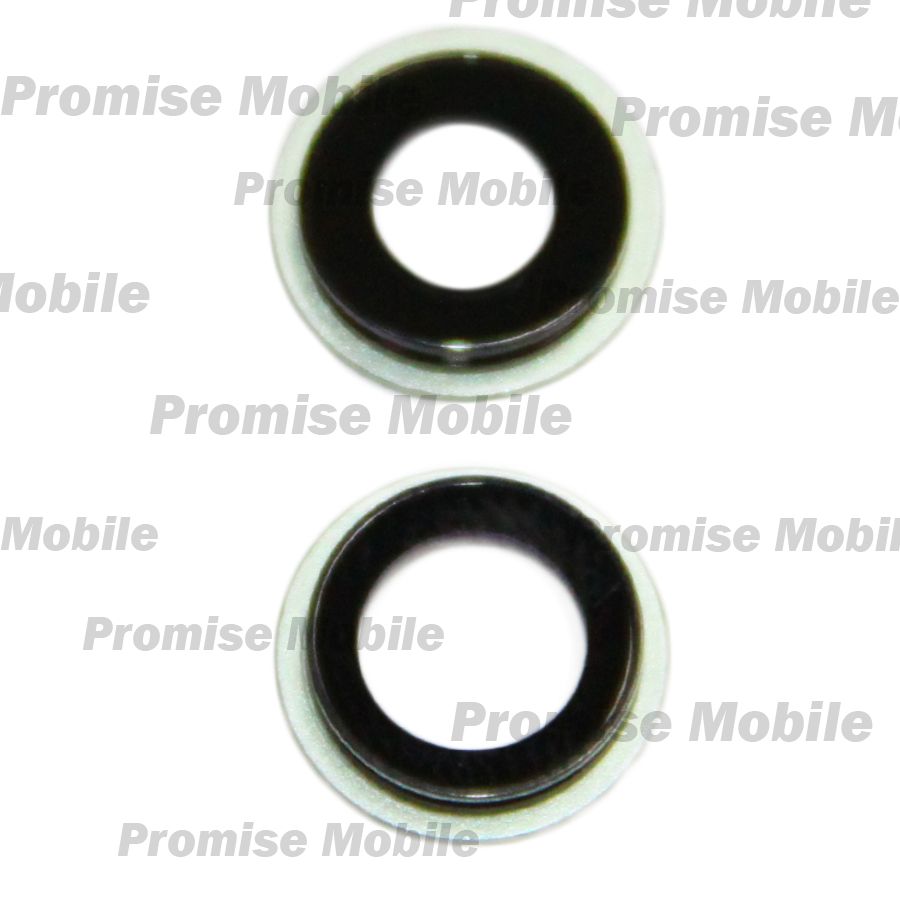 Стекло камеры для Apple iPhone 12 mini в рамке <зеленый> ― Розничный PromiseMobile