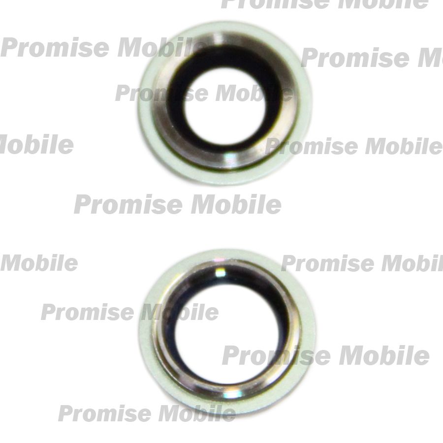 Стекло камеры для Apple iPhone 12 mini в рамке <зеленый> ― Розничный PromiseMobile