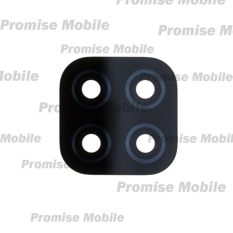 Стекло камеры для Realme C21 <черный> ― Розничный PromiseMobile