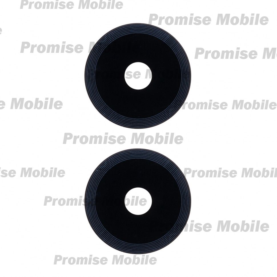 Стекло камеры для Vivo Y35 (V2205) (комплект 2 шт.) <черный> ― Розничный PromiseMobile