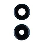 Стекло камеры для Xiaomi Redmi 15C (комплект 2 шт.) <черный>