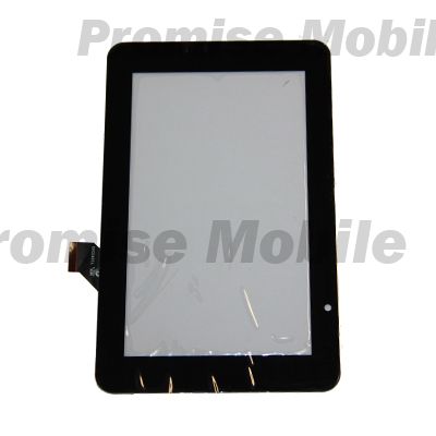 Тачскрин для Prestigio PMP3970B MultiPad <черный> (оригинал) ― Розничный PromiseMobile