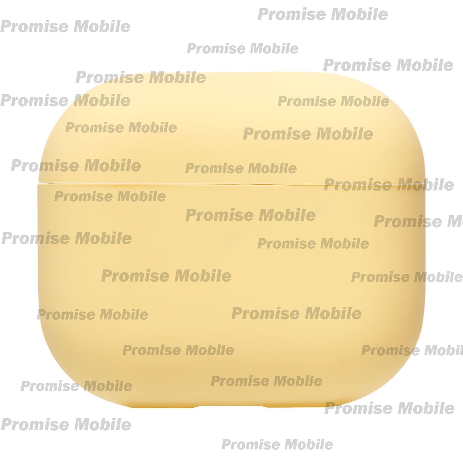 Чехол для кейса наушников Apple AirPods 3 силиконовый тонкий <желтый> ― Розничный PromiseMobile