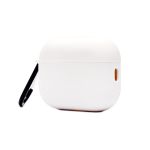Чехол для кейса наушников Apple AirPods Pro 3 силиконовый Soft Touch <белый>