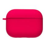 Чехол для кейса наушников Apple AirPods Pro 3 силиконовый Soft Touch <бордовый>