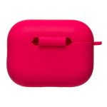 Чехол для кейса наушников Apple AirPods Pro 3 силиконовый Soft Touch <бордовый>