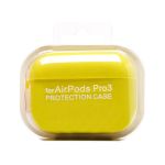 Чехол для кейса наушников Apple AirPods Pro 3 силиконовый Soft Touch <желтый>